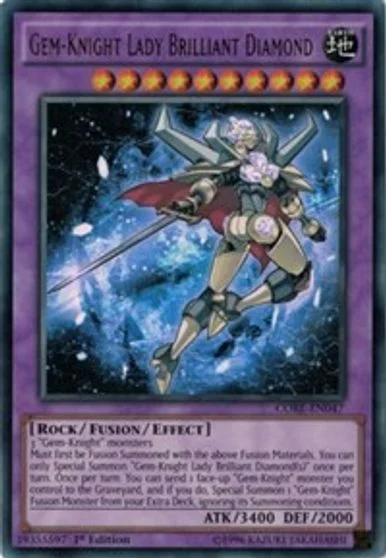 Gem-Knight Lady Brilliant Diamond CORE-EN047