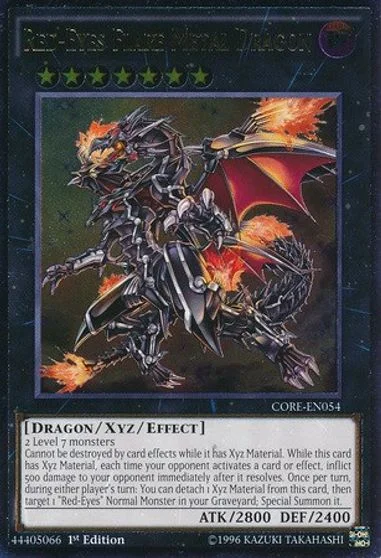 Red-Eyes Flare Metal Dragon [1st Edition] CORE-EN054
