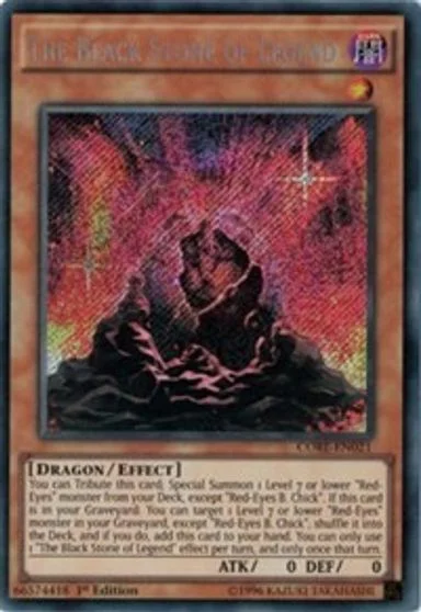 The Black Stone of Legend [1st Edition] CORE-EN021