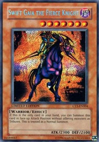 Swift Gaia the Fierce Knight CT1-EN004