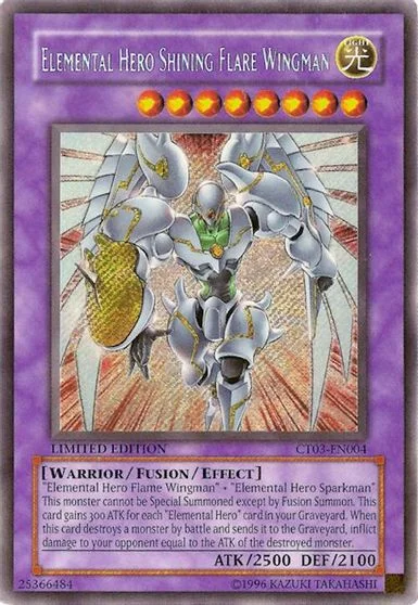 Elemental HERO Shining Flare Wingman CT03-EN004
