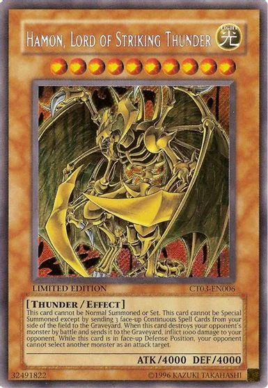 Hamon, Lord of Striking Thunder CT03-EN006