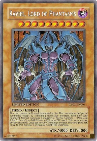Raviel, Lord of Phantasms CT03-EN003