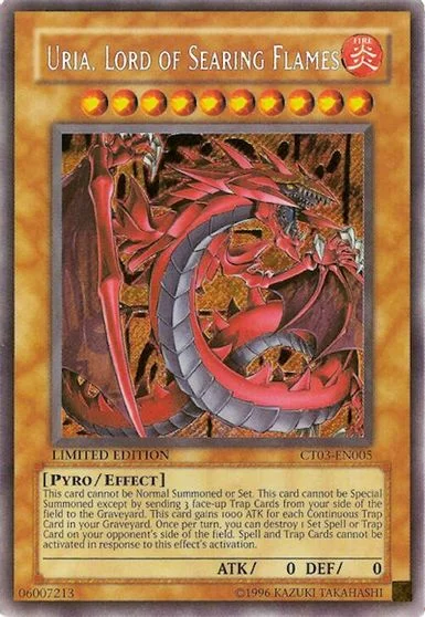 Uria, Lord of Searing Flames CT03-EN005