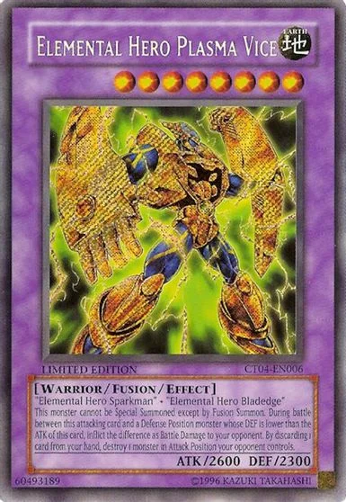 Elemental HERO Plasma Vice CT04-EN006