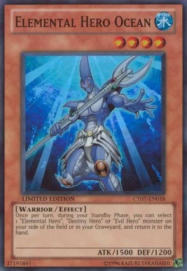 Elemental HERO Ocean CT07-EN018