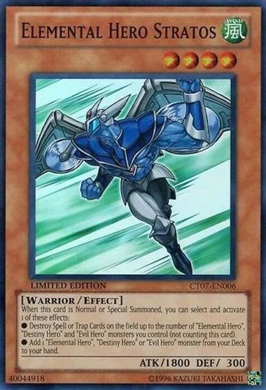 Elemental HERO Stratos CT07-EN006