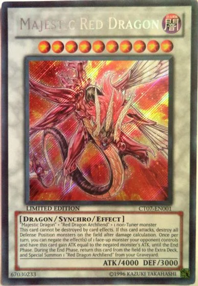 Majestic Red Dragon CT07-EN001