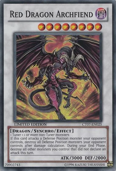 Red Dragon Archfiend CT07-EN025