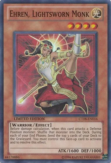 Ehren, Lightsworn Monk CT08-EN016