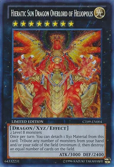 Hieratic Sun Dragon Overlord of Heliopolis CT09-EN004