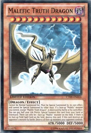 Malefic Truth Dragon CT09-EN016