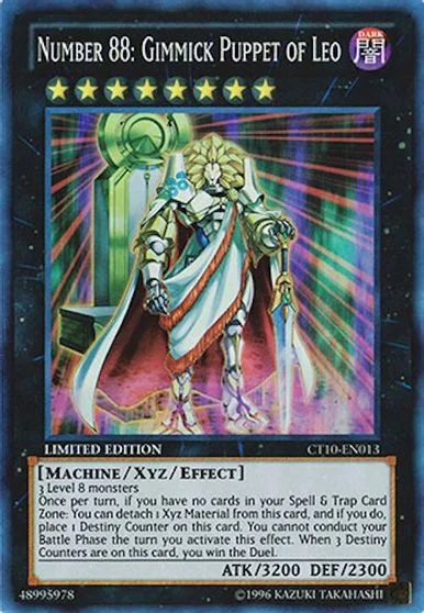 Number 88: Gimmick Puppet of Leo CT10-EN013