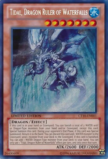 Tidal, Dragon Ruler of Waterfalls CT10-EN001