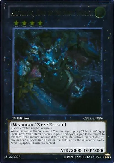 Artorigus, King of the Noble Knights [1st Edition] CBLZ-EN086