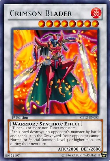 Crimson Blader CBLZ-EN093