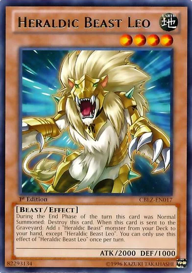 Heraldic Beast Leo [1st Edition] CBLZ-EN017