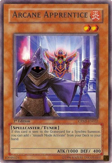 Arcane Apprentice [1st Edition] CRMS-EN022