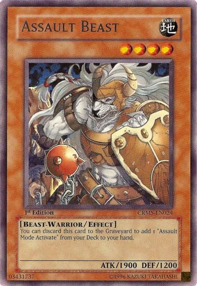 Assault Beast [1st Edition] CRMS-EN024