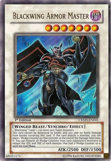 Blackwing Armor Master [1st Edition] CRMS-EN041