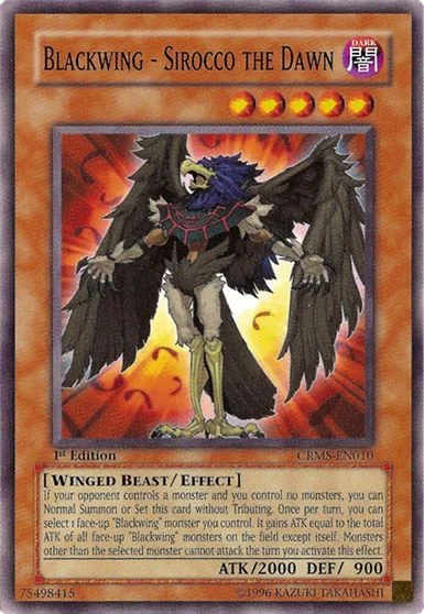 Blackwing - Sirocco the Dawn CRMS-EN010