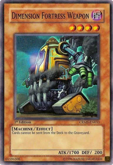 Dimension Fortress Weapon [1st Edition] CRMS-EN033