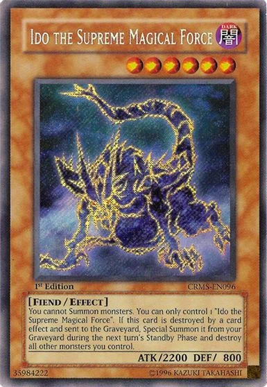 Ido the Supreme Magical Force [1st Edition] CRMS-EN096