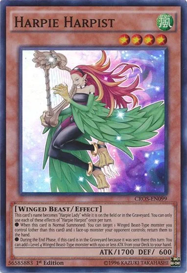 Harpie Harpist CROS-EN099