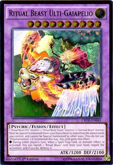Ritual Beast Ulti-Gaiapelio CROS-EN045