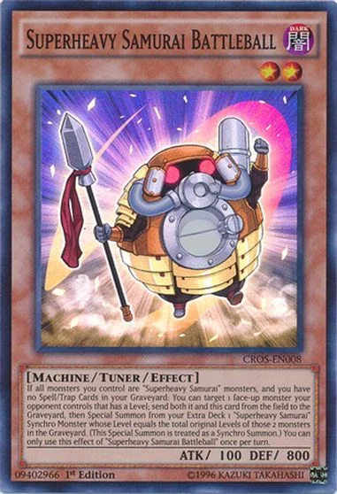 Superheavy Samurai Battleball CROS-EN008
