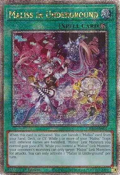 Maliss in Underground [Quarter Century Secret Rare] CRBR-EN021