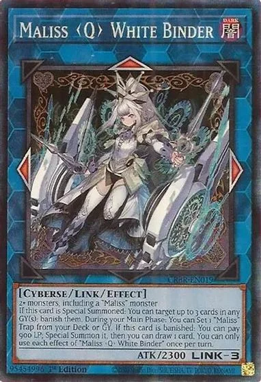 Maliss White Binder [Collector's Rare] CRBR-EN019