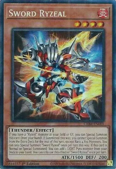 Sword Ryzeal [Collector's Rare] CRBR-EN001