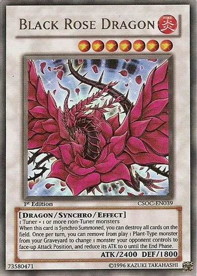 Black Rose Dragon CSOC-EN039