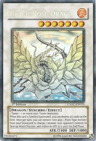 Black Rose Dragon [Ghost Rare] CSOC-EN039