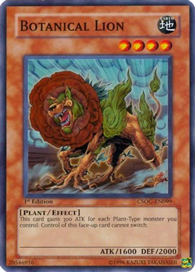 Botanical Lion [1st Edition] CSOC-EN099