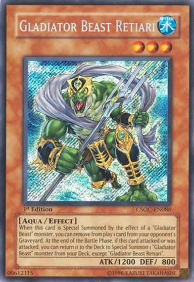 Gladiator Beast Retiari [1st Edition] CSOC-EN086