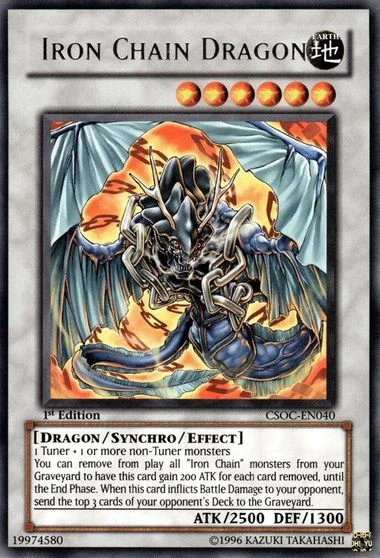 Iron Chain Dragon [1st Edition] CSOC-EN040