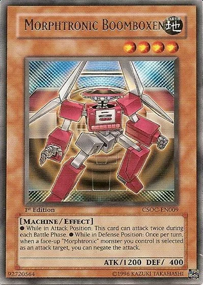 Morphtronic Boomboxen [1st Edition] CSOC-EN009