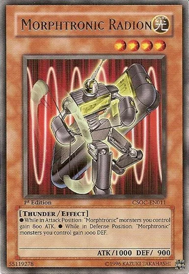 Morphtronic Radion [1st Edition] CSOC-EN011