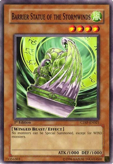 Barrier Statue of the Stormwinds [1st Edition] CDIP-EN021