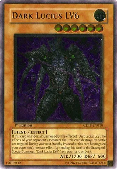 Dark Lucius LV6 [1st Edition] CDIP-EN010