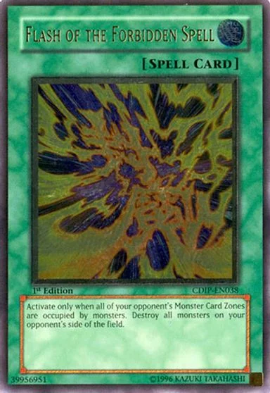 Flash of the Forbidden Spell [1st Edition] CDIP-EN038