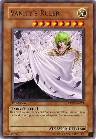 Vanity's Ruler [1st Edition] CDIP-EN024
