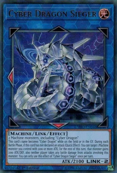 Cyber Dragon Sieger [1ST Edition] CYHO-EN046