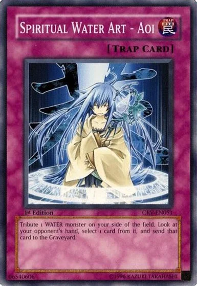 Spiritual Water Art - Aoi [1st Edition] CRV-EN051