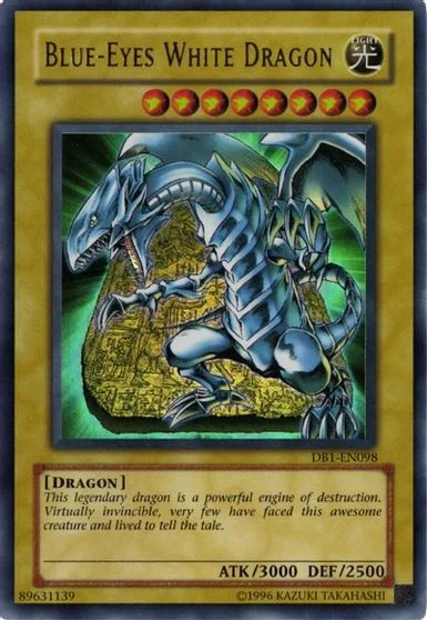 Blue-Eyes White Dragon DB1-EN098