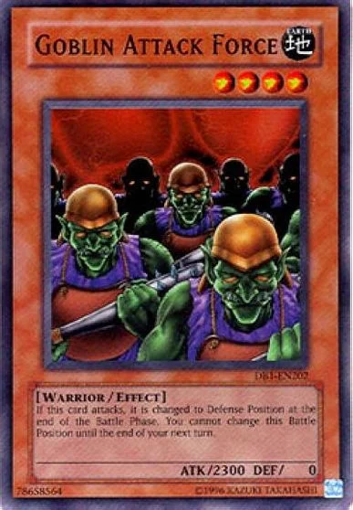 Goblin Attack Force DB1-EN202