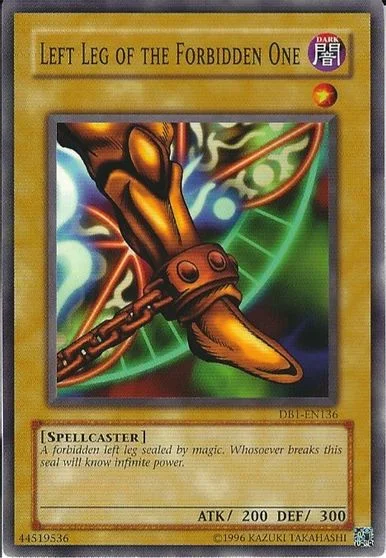 Left Leg of the Forbidden One DB1-EN136