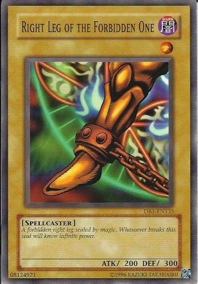 Right Leg of the Forbidden One DB1-EN135